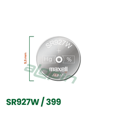 Pin Maxell SR927W / 399 (Đồng Hồ Đeo Tay) - Chính Hãng