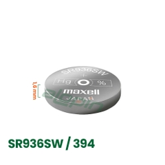 Pin Maxell SR936SW / 394 (Đồng Hồ Đeo Tay) - Chính Hãng