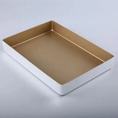 Sanneng SN11573- Khuôn làm bánh hình chữ nhật 350*250*30mm