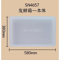 Sanneng SN4657 - Hộp nhựa đựng bánh 580x380x90