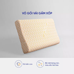 Gối cao su Kim Cương lượn sóng B