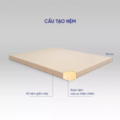 Nệm cao su Kim Cương Happy Gold dày 5/10/15cm