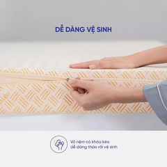 Nệm cao su Kim Cương Happy Gold dày 5/10/15cm