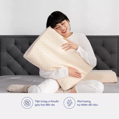 Gối cao su Kim Cương lượn sóng B