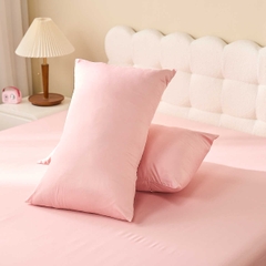 Bộ chăn ga chun Goodnight Airsilk 4CT màu hồng