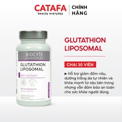 B19 Thực phẩm bảo vệ sức khỏe Glutathion Liposomal - Biocyte