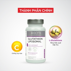 B19 Thực phẩm bảo vệ sức khỏe Glutathion Liposomal - Biocyte