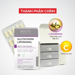 B19C Thực phẩm bảo vệ sức khỏe Glutathion Liposomal - Biocyte