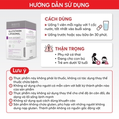 B19C Thực phẩm bảo vệ sức khỏe Glutathion Liposomal - Biocyte