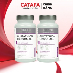 Combo 2 B19 Viên Uống Bổ Sung Glutathione Glutathion Liposomal - Biocyte