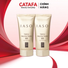 Combo 2 I30 Kem nền trang điểm Triple Protection Base SPF30 PA++ - IASO