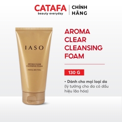 Combo 2 I01 Sữa rửa mặt Aroma Clear Cleansing Foam - IASO