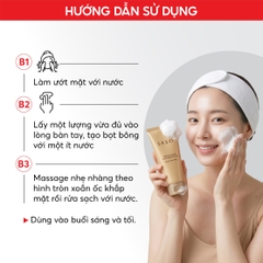 Combo 2 I01 Sữa rửa mặt Aroma Clear Cleansing Foam - IASO