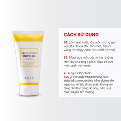 I05 Gel giúp loại bỏ tế bào da chết Triple Action Peeling Gel - IASO
