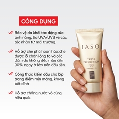 I30 Kem nền trang điểm Triple Protection Base SPF30 PA++ - IASO