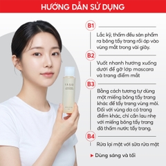 I42 Nước tẩy trang mắt và môi Gentle Lip & Eye Make Up Remover - IASO