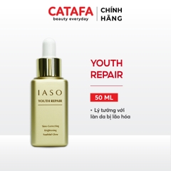Combo 2 I74 Huyết thanh giúp trẻ hóa, hỗ trợ phục hồi vẻ tươi mới da thế hệ mới Youth Repair - IASO