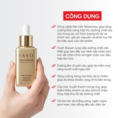 Combo 2 I74 Huyết thanh giúp trẻ hóa, hỗ trợ phục hồi vẻ tươi mới da thế hệ mới Youth Repair - IASO