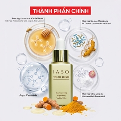 Combo 2 I74 Huyết thanh giúp trẻ hóa, hỗ trợ phục hồi vẻ tươi mới da thế hệ mới Youth Repair - IASO