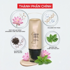 I76 Kem nền chống nắng dưỡng ẩm da Hana Cream SPF50+/PA+++ - IASO