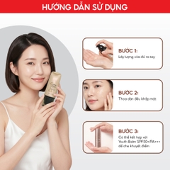 I76 Kem nền chống nắng dưỡng ẩm da Hana Cream SPF50+/PA+++ - IASO