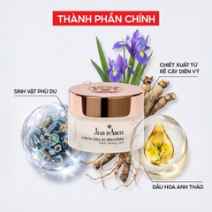 J16 Kem dưỡng giúp giảm nhăn và săn chắc da vùng cổ Crème Cou Et Décolleté - Jean d'Arcel