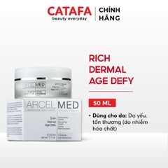 J64 Kem dưỡng ẩm, làm dịu da nhạy cảm và mẫn cảm Rich Dermal Age Defy  - Jean d'Arcel