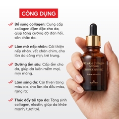 T29 Tinh chất collagen giúp giảm nhăn và săn chắc da Wrinkle Collagen Ampoule - The Skin House