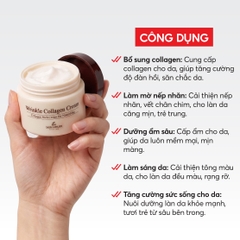 T32 Kem collagen giúp giảm nhăn và săn chắc da Wrinkle Collagen Cream - The Skin House