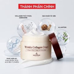 T32 Kem collagen giúp giảm nhăn và săn chắc da Wrinkle Collagen Cream - The Skin House