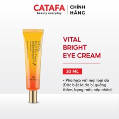 T53 Kem dưỡng giúp sáng mịn da và giảm nếp nhăn vùng mắt Vital Bright Eye Cream - The Skin House