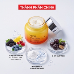 T60 Kem dưỡng H.A vitamin sáng da Vital Bright Cream - The Skin House