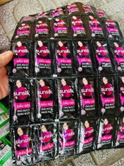 DÂY 10 GÓI DẦU GỘI SUNSILK ĐEN ÓNG MƯỢT