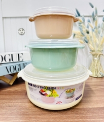 BỘ 3 THỐ NHỰA TRÒN ĐỰNG THỰC PHẨM HÀNG CTY LƯU ĐẠI PHÚC (3)