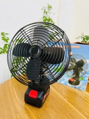Quạt Sắt Tích Điện Dùng Pin Của Máy Khoan Lồng Sắt Không Xoay (15) '