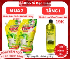 KM TÚI NƯỚC RỬA CHÉN ROBOT LỚN 1.6kg LOẠI 1 CHÍNH HÃNG (2)