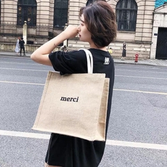 TÚI CỐI MERCI SIZE TO MÀU NÂU (3)