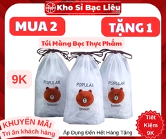 KM Set 100 Màng Bọc Thực Phẩm Gấu (1) (bao 200c 5,8)