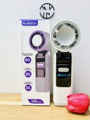 Quạt Tích Điện Cầm Tay K801 Ko Sò Làm Lạnh Cao Tốc Bẻ Được (20)