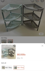 KỆ GÓC 3 TẦNG KIỂU VIỆT NHẬT (3)