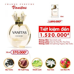 NƯỚC HOA CHARME VANITAS 30ML C.HÃNG LẺ CTY 370k (15)