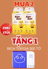 KM KHĂN GIẤY KENKEN CHÍNH HÃNG, GIẤY RÚT TREO TƯỜNG 1500 TỜ (2) (thùng 16b)