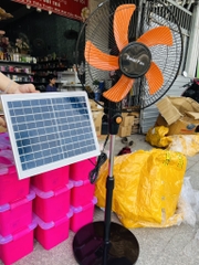Quạt Solo Fan Năng Lượng Mặt Trời Cao 1m5 Lồng 43cm (34)