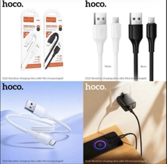 Cáp sạc nhanh 2.4A HOCO X120 Micro cáp usb ra Micro dây nhựa dài 1m chính hãng (1)