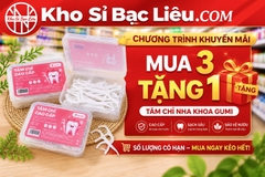 KM Hộp 50 Tăm Chỉ Nha Khoa GUMI ( MUA 3 TẶNG 1)