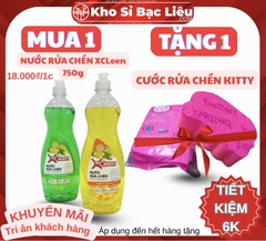 KM NƯỚC RỬA CHÉN 750g CHÍNH HÃNG X-CLEEN