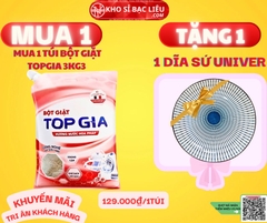 KM TÚI BỘT GIẶT 3.3kg TOPGIA CHÍNH HÃNG TẶNG 1 DĨA 00078 (10)