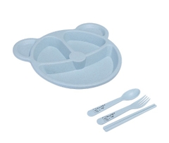 Khay Ăn Dặm Cho Bé 3 Ngăn 4 Món (3)