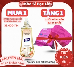 KM CHAI NƯỚC RỬA CHÉN 1.2L CHIẾT XUẤT GẠO CHÍNH HÃNG BLUE (3)
