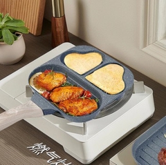 CHẢO CHỐNG DÍNH 3 NGĂN XỊN (14) '